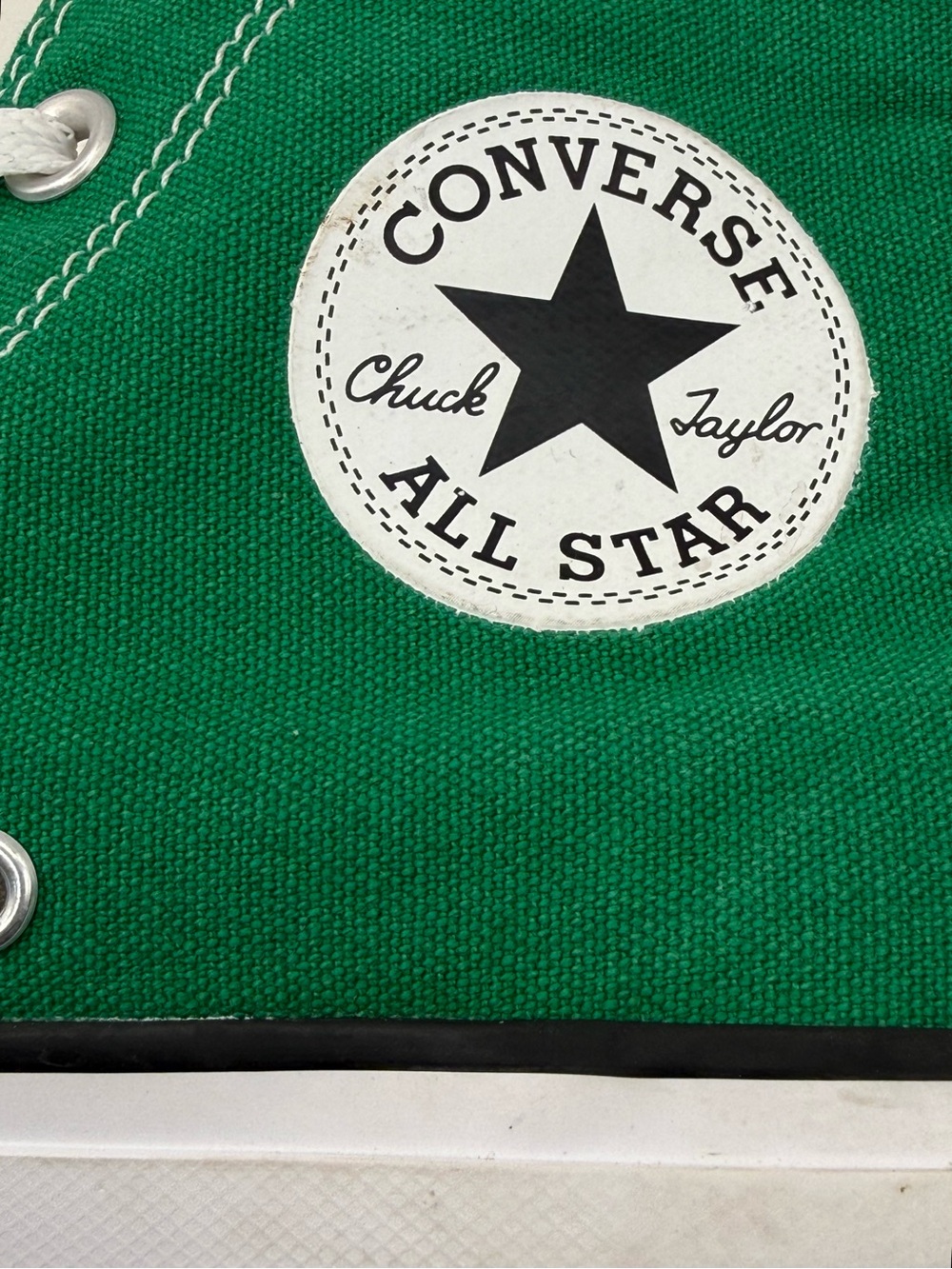 Converse Chuck Taylor All Star High Top Green Sneakers Women 6.5 Men 4.5 - Picture 4 of 13